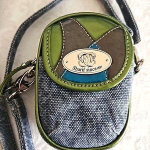 Vintage Sharif Crossbody/ Clutch/ Belt Bag.